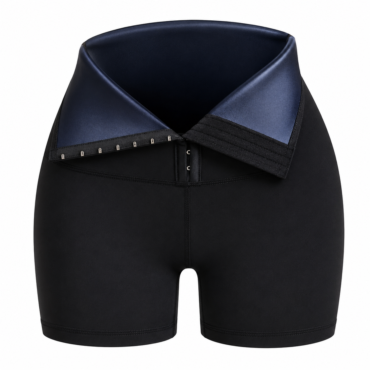 High-Waisted Neoprene Waist Training Shorts for Women