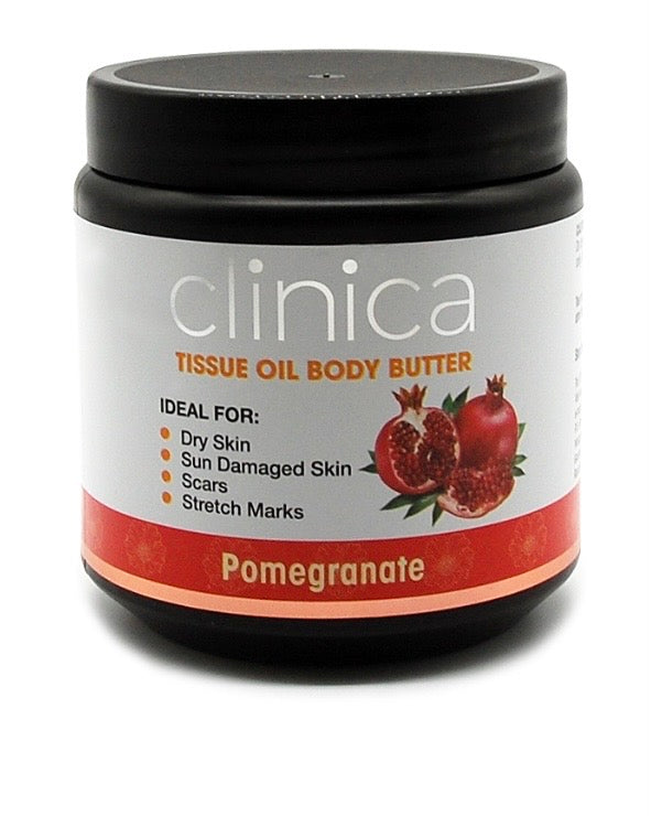 Clinica Tissue Oil Body Butter Pomegranate – 500g